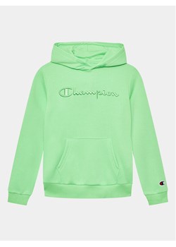 Champion Bluza 306340 Zielony Regular Fit ze sklepu MODIVO w kategorii Bluzy chłopięce - zdjęcie 181159830