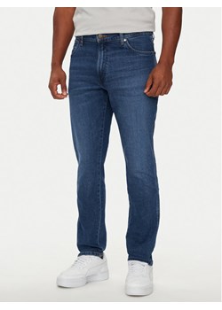 Wrangler Jeansy River 112356835 Niebieski Tapered Fit - id: 0000304288463 - marki Wrangler - 181159980 Wrangler Jeansy River 112356835 Niebieski Tapered Fit ze sklepu MODIVO w kategorii Jeansy męskie - zdjęcie 181159980