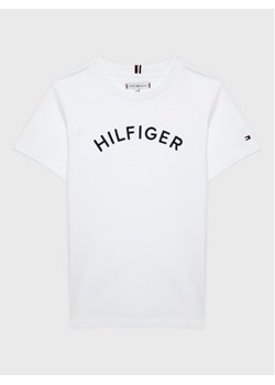 Tommy Hilfiger T-Shirt Arched KS0KS00401 D Biały Regular Fit ze sklepu MODIVO w kategorii T-shirty chłopięce - zdjęcie 181160084