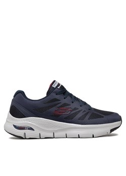 Skechers Sneakersy Charge Back 232042/NVRD Granatowy ze sklepu MODIVO w kategorii Buty sportowe męskie - zdjęcie 181160214