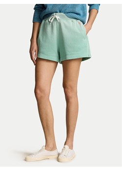 Polo Ralph Lauren Szorty sportowe 211935586002 Zielony Relaxed Fit ze sklepu MODIVO w kategorii Szorty - zdjęcie 181160283