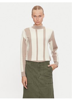 Vero Moda Sweter Gold New Art 10311357 Beżowy Regular Fit ze sklepu MODIVO w kategorii Swetry damskie - zdjęcie 181160301