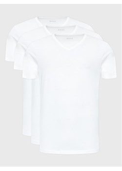 Boss Komplet 3 t-shirtów Classic 50475285 Biały Regular Fit ze sklepu MODIVO w kategorii T-shirty męskie - zdjęcie 181160331