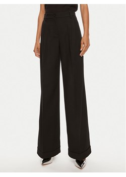 Pinko Spodnie materiałowe Peru' 103701 A1XX Czarny Regular Fit ze sklepu MODIVO w kategorii Spodnie damskie - zdjęcie 181160430