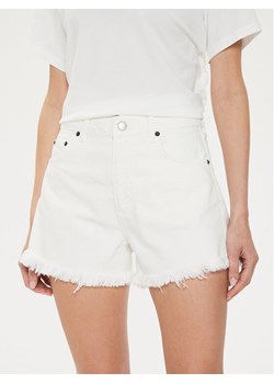 Sisley Szorty jeansowe 4QVSL9014 Biały Regular Fit ze sklepu MODIVO w kategorii Szorty - zdjęcie 181160502