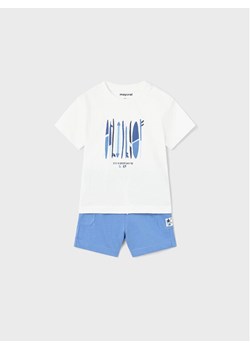 Mayoral Komplet t-shirt i spodenki 1646 Kolorowy Regular Fit ze sklepu MODIVO w kategorii Komplety niemowlęce - zdjęcie 181160592