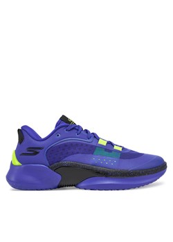 Skechers Buty do koszykówki SKX RESAGRIP 253007/BLBK Niebieski ze sklepu MODIVO w kategorii Buty sportowe męskie - zdjęcie 181160630