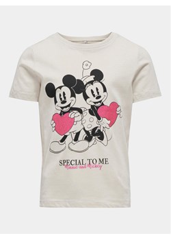 Kids ONLY T-Shirt MICKEY 15319034 Szary Regular Fit ze sklepu MODIVO w kategorii Bluzki dziewczęce - zdjęcie 181160684
