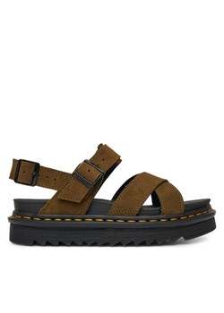 Dr. Martens Sandały DM41122300 Zielony ze sklepu MODIVO w kategorii Sandały damskie - zdjęcie 181160883