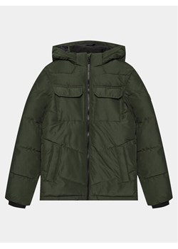 Jack&Jones Junior Kurtka zimowa Mason 12236556 Zielony Regular Fit ze sklepu MODIVO w kategorii Kurtki chłopięce - zdjęcie 181161022