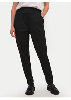 Kaffe Spodnie materiałowe Jenny 10508651 Czarny Regular Fit ze sklepu MODIVO w kategorii Spodnie damskie - zdjęcie 181161192