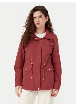 ONLY Parka New Starline 15218612 Czerwony Regular Fit ze sklepu MODIVO w kategorii Parki damskie - zdjęcie 181161424