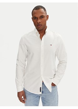 Tommy Jeans Koszula DM0DM21298 Biały Regular Fit ze sklepu MODIVO w kategorii Koszule męskie - zdjęcie 181161463