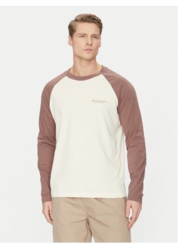 Jack&Jones Longsleeve Boston 12272977 Brązowy Relaxed Fit ze sklepu MODIVO w kategorii T-shirty męskie - zdjęcie 181161494