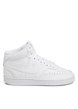 Nike Sneakersy Court Vision Mid CD5436 100 Biały ze sklepu MODIVO w kategorii Buty sportowe damskie - zdjęcie 181161574