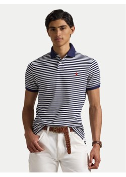 Polo Ralph Lauren Polo 710956682001 Granatowy Custom Slim Fit ze sklepu MODIVO w kategorii T-shirty męskie - zdjęcie 181161621