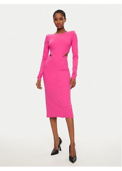 Patrizia Pepe Sukienka koktajlowa 8A1454/J129-R846 Różowy Slim Fit ze sklepu MODIVO w kategorii Sukienki - zdjęcie 181161652