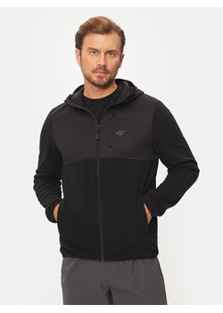4F Polar 4FWAW24TFLEM269 Czarny Regular Fit ze sklepu MODIVO w kategorii Bluzy męskie - zdjęcie 181161702