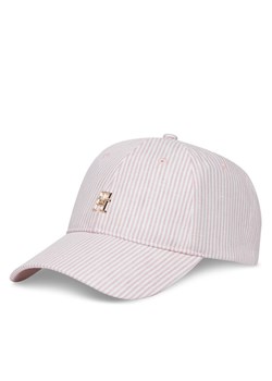 Tommy Hilfiger Czapka z daszkiem Premiu Beach AW0AW17141 Różowy ze sklepu MODIVO w kategorii Czapki z daszkiem damskie - zdjęcie 181161714