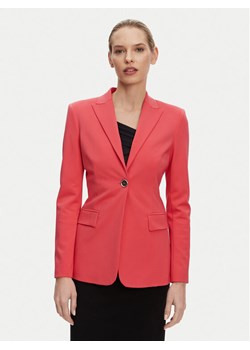 PINKO Marynarka 104903 A1L3 Koralowy Regular Fit ze sklepu MODIVO w kategorii Marynarki damskie - zdjęcie 181161763