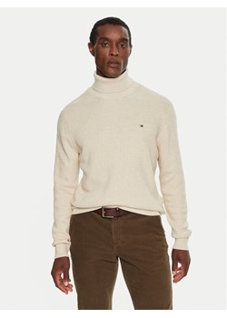 Tommy Hilfiger Golf MW0MW36526 Beżowy Regular Fit ze sklepu MODIVO w kategorii Swetry męskie - zdjęcie 181161773