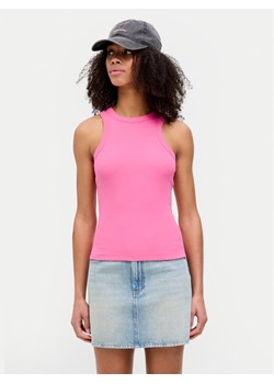 JJXX Top 12224661 Różowy Rib Fit ze sklepu MODIVO w kategorii Bluzki damskie - zdjęcie 181161864