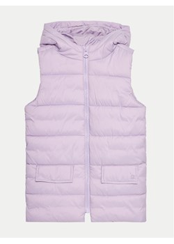 United Colors Of Benetton Kamizelka 2WU0CJ00P Fioletowy Regular Fit ze sklepu MODIVO w kategorii Kamizelki dziewczęce - zdjęcie 181161892