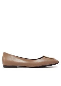 Tory Burch Baleriny 154077 Brązowy ze sklepu MODIVO w kategorii Balerinki - zdjęcie 181161920