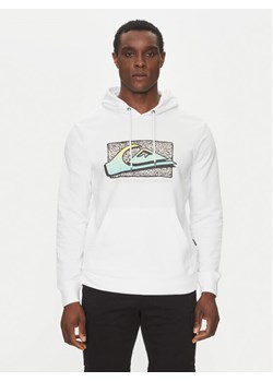 Quiksilver Bluza EQYFT05094 Biały Regular Fit ze sklepu MODIVO w kategorii Bluzy męskie - zdjęcie 181161924
