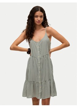 Vero Moda Sukienka letnia Bumpy 10325283 Zielony Loose Fit ze sklepu MODIVO w kategorii Sukienki - zdjęcie 181162080