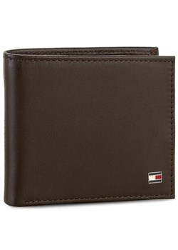 Tommy Hilfiger Duży Portfel Męski Eton Mini Cc Wallet AM0AM00655 Brązowy ze sklepu MODIVO w kategorii Portfele męskie - zdjęcie 181162101