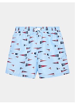 Tommy Hilfiger Szorty kąpielowe UB0UB00484 Niebieski Regular Fit ze sklepu MODIVO w kategorii Kąpielówki chłopięce - zdjęcie 181162154