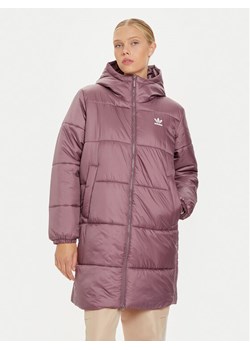 adidas Kurtka zimowa adicolor IW5857 Fioletowy Regular Fit ze sklepu MODIVO w kategorii Kurtki damskie - zdjęcie 181162164