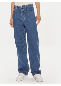Levi's® Jeansy Ribcage 72693-0200 Granatowy Straight Fit ze sklepu MODIVO w kategorii Jeansy damskie - zdjęcie 181162211