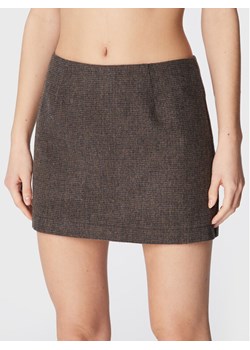 Herskind Spódnica mini Debby 4648911 Brązowy Regular Fit ze sklepu MODIVO w kategorii Spódnice - zdjęcie 181162241