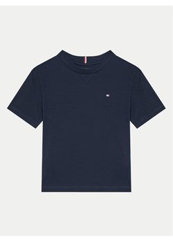 Tommy Hilfiger T-Shirt KB0KB09601 S Granatowy Regular Fit ze sklepu MODIVO w kategorii T-shirty chłopięce - zdjęcie 181162320
