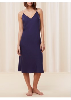 Triumph Koszula nocna Silky Sensuality 10216557 Granatowy Regular Fit ze sklepu MODIVO w kategorii Koszule nocne - zdjęcie 181162391