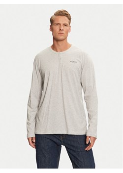 Guess Koszulka piżamowa U4YP30 KCAM1 Szary Regular Fit ze sklepu MODIVO w kategorii Piżamy męskie - zdjęcie 181162454