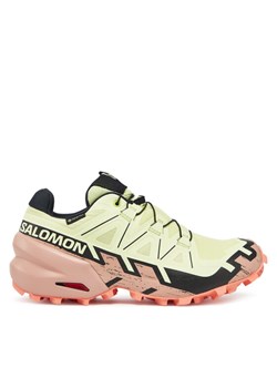 Salomon Buty do biegania Speedcross 6 Gore-Tex L47765500 Zielony ze sklepu MODIVO w kategorii Buty sportowe damskie - zdjęcie 181162471