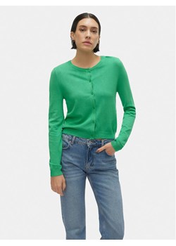 Vero Moda Kardigan Glory 10300340 Zielony Regular Fit ze sklepu MODIVO w kategorii Swetry damskie - zdjęcie 181162493