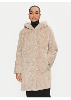 Joseph Ribkoff Futro 243903 Beżowy Loose Fit ze sklepu MODIVO w kategorii Futra damskie - zdjęcie 181162494