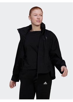 adidas Kurtka przeciwdeszczowa Terrex Traveer RAIN.RDY HG6021 Czarny Loose Fit ze sklepu MODIVO w kategorii Kurtki damskie - zdjęcie 181162542