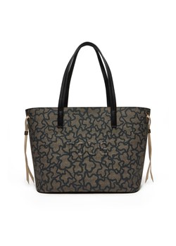 TOUS Torebka Kaos Icon 2002022051 Czarny ze sklepu MODIVO w kategorii Torby Shopper bag - zdjęcie 181162602