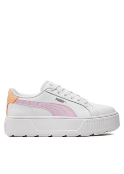 Puma Sneakersy Karmen L Jr 387374-11 Biały ze sklepu MODIVO w kategorii Trampki dziecięce - zdjęcie 181162610