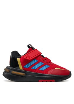 adidas Sneakersy Marvel's Iron Man Racer Kids IG3559 Czerwony ze sklepu MODIVO w kategorii Buty sportowe dziecięce - zdjęcie 181162651