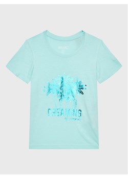 Regatta T-Shirt Bosley VI RKT149 Niebieski Regular Fit ze sklepu MODIVO w kategorii Bluzki dziewczęce - zdjęcie 181162744