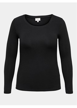 ONLY Carmakoma Bluzka 15168592 Czarny Regular Fit ze sklepu MODIVO w kategorii Bluzki damskie - zdjęcie 181162804