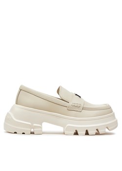 Tommy Jeans Loafersy Tjw Chunky Loafer EN0EN02504 Beżowy ze sklepu MODIVO w kategorii Mokasyny damskie - zdjęcie 181162830
