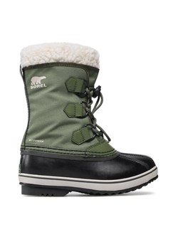 Sorel Śniegowce Yoot Pac Nylon Wp NY1962 Zielony ze sklepu MODIVO w kategorii Buty zimowe dziecięce - zdjęcie 181162863