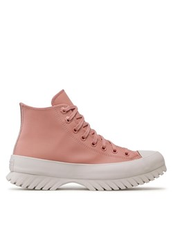 Converse Botki Chuck Taylor All Star Lugged 2.0 Hi A02879C Różowy ze sklepu MODIVO w kategorii Trampki damskie - zdjęcie 181162880